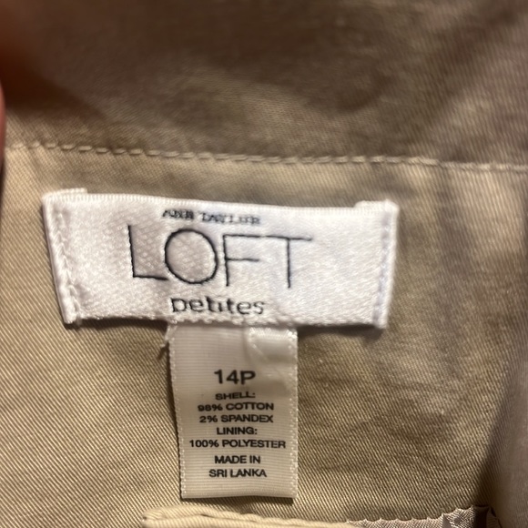 Ann Taylor Loft Petites Size 14 P Women’s Button Jacket Pockets SEND OFFERS - Picture 2 of 5
